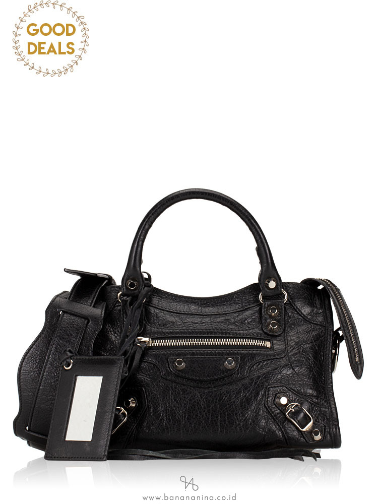 balenciaga mini city black