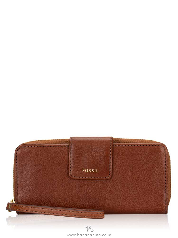 fossil madison leather tote