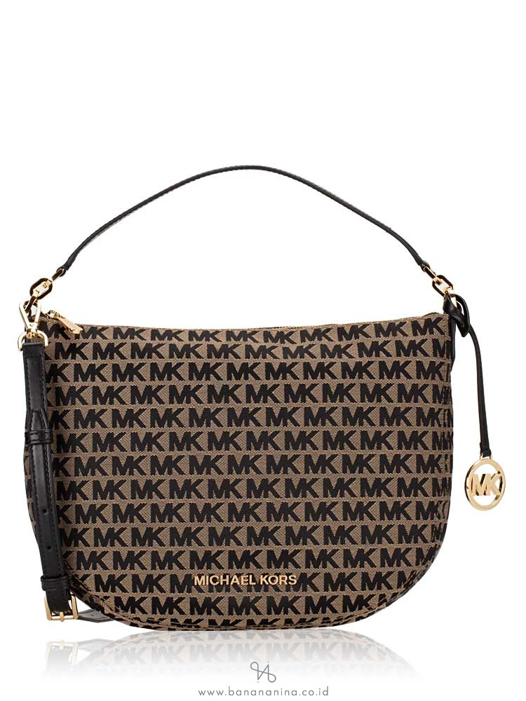 mk black shoulder bag