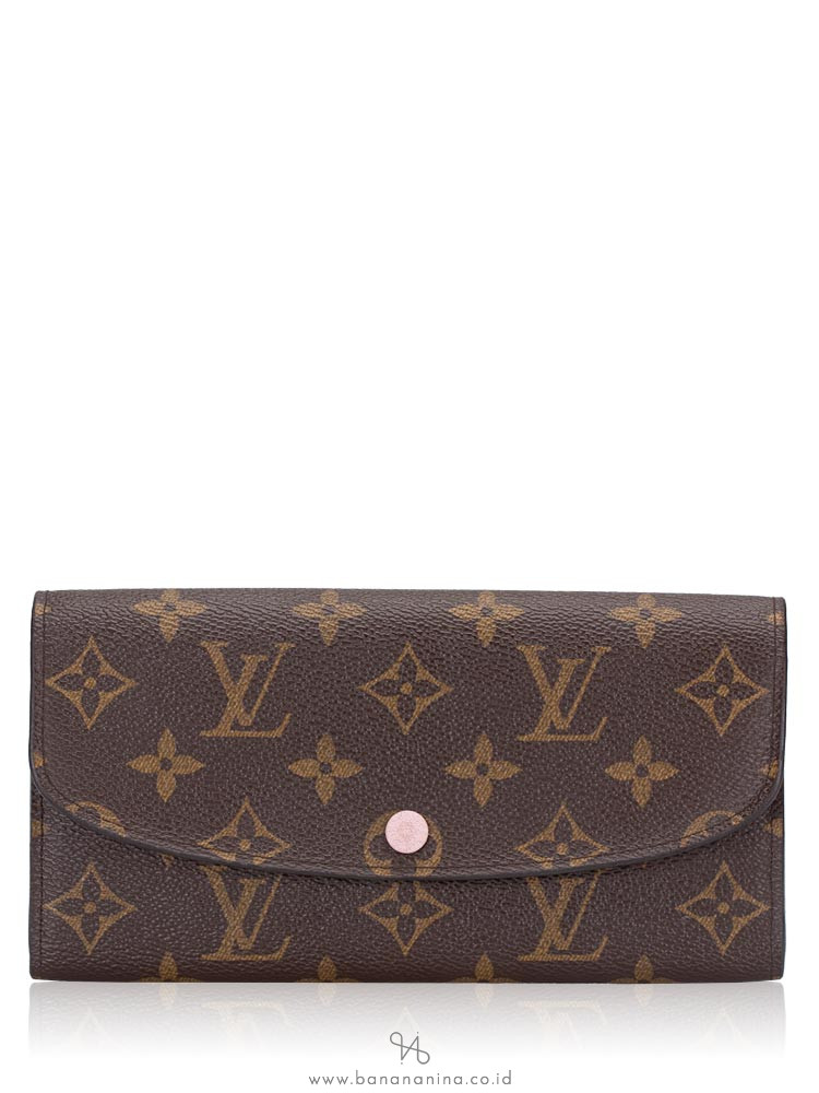 LOUIS VUITTON Monogram Emilie Rose Ballerine