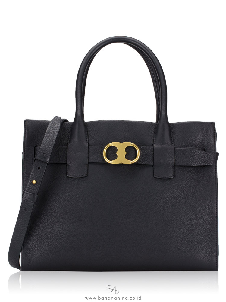 tory burch gemini link leather tote