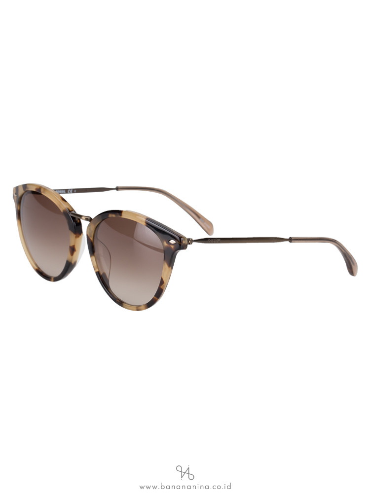Fossil Fos 2092 Cat Eye Sunglasses Brown Tortoise