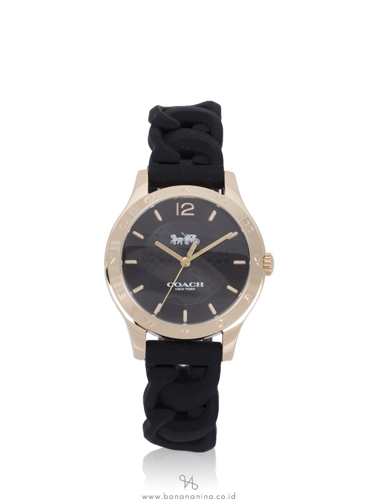 Coach 14503420 Maddy Silicone Strap Black