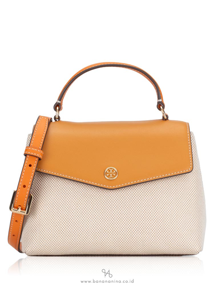 tory burch robinson canvas