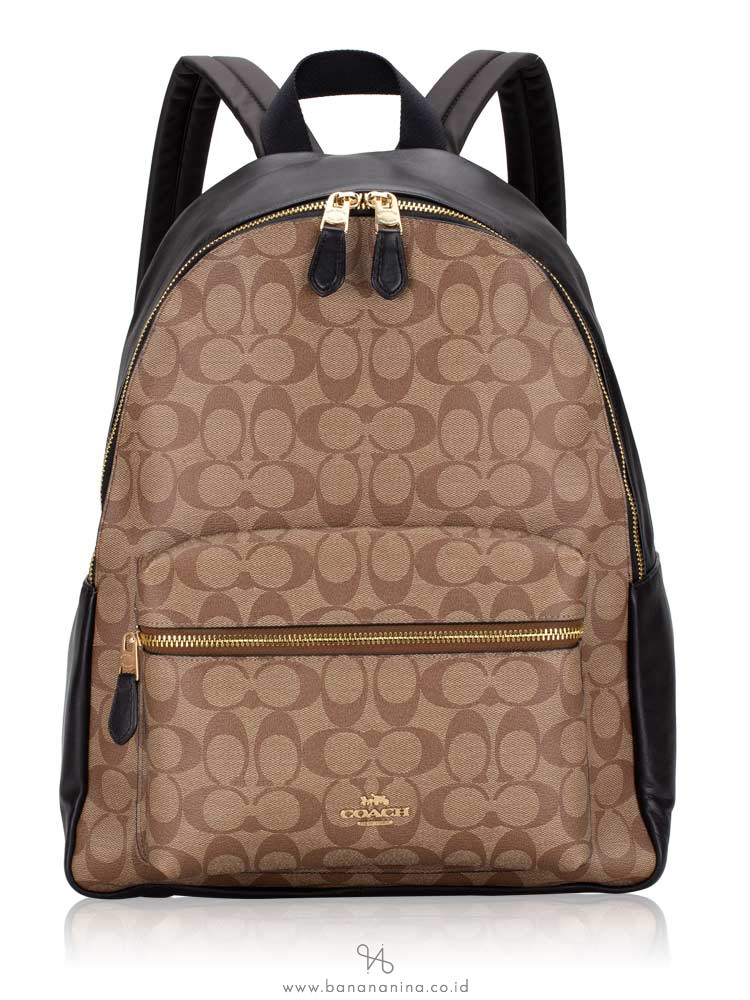 coach signature charlie backpack
