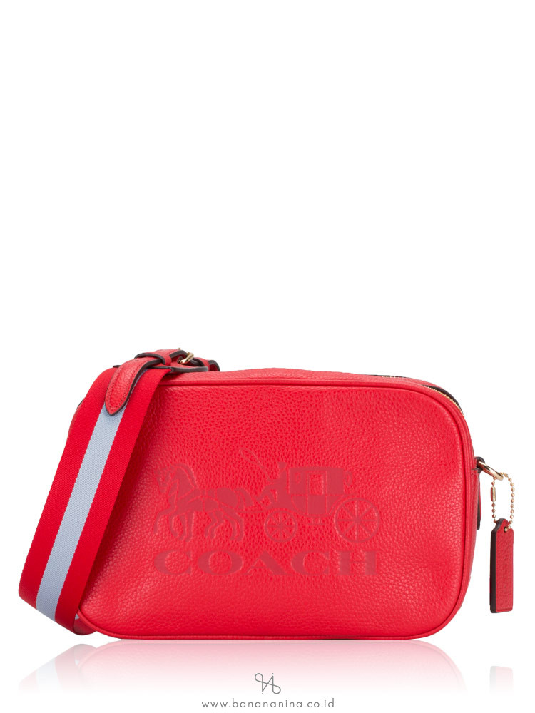 coach red crossbody