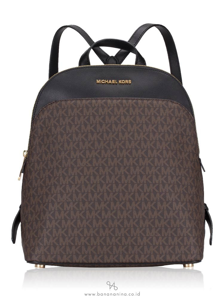 mk monogram backpack