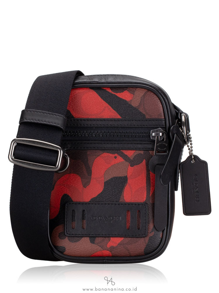 coach camo crossbody