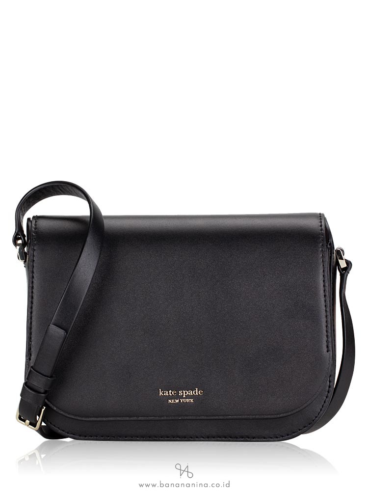 kate spade black messenger bag