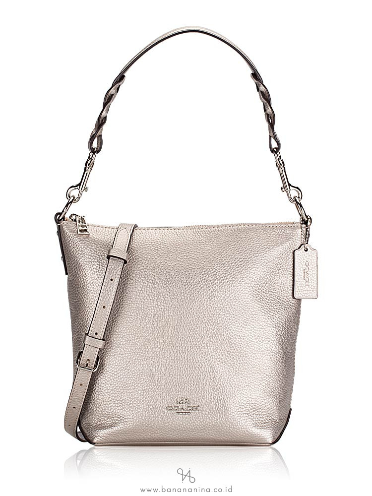 coach leather abby duffle
