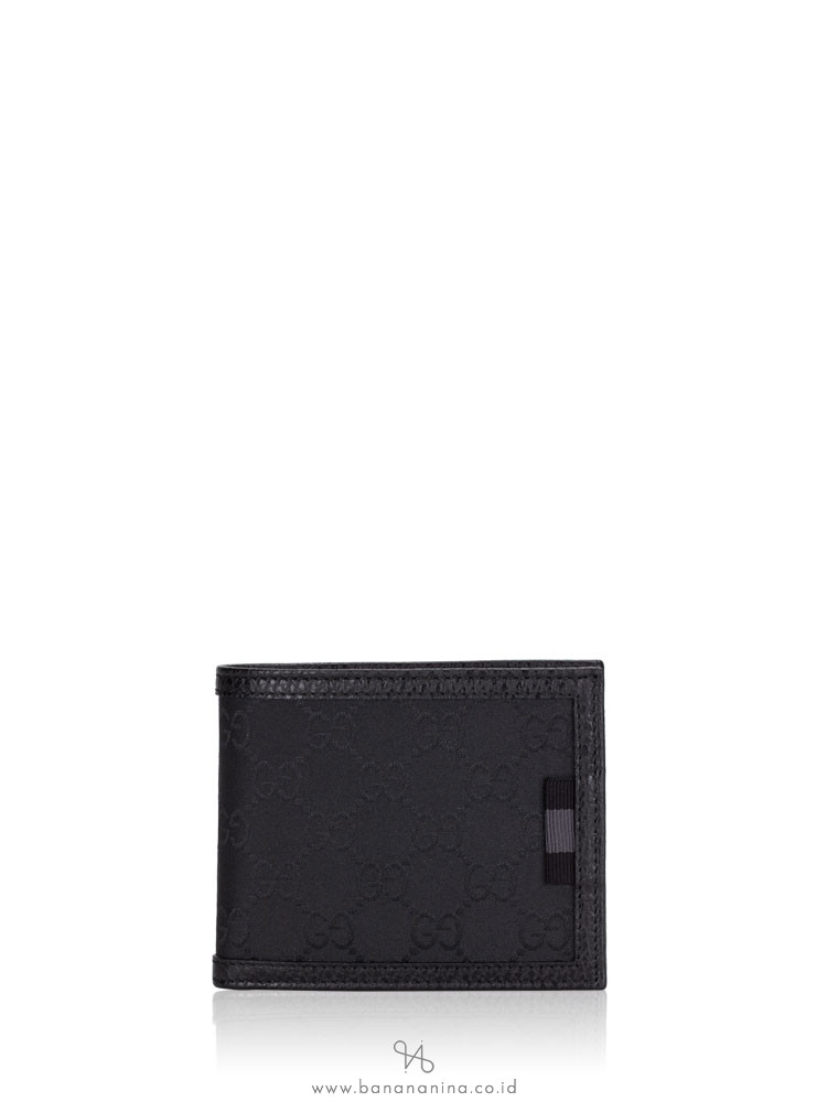 gucci mens trifold leather wallet