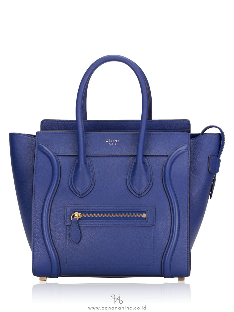 celine drummed calfskin