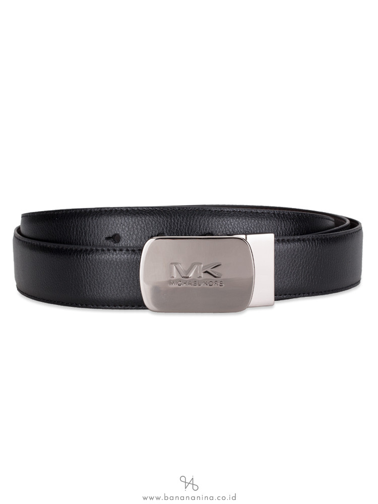 michael kors men's logo belt