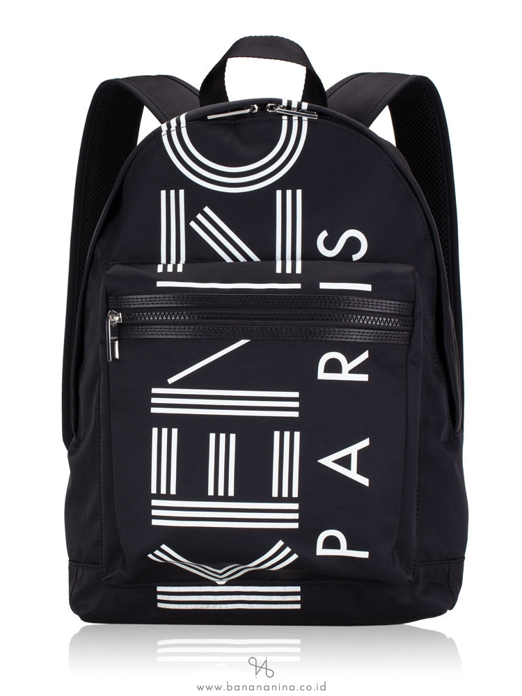 kenzo logo backpack
