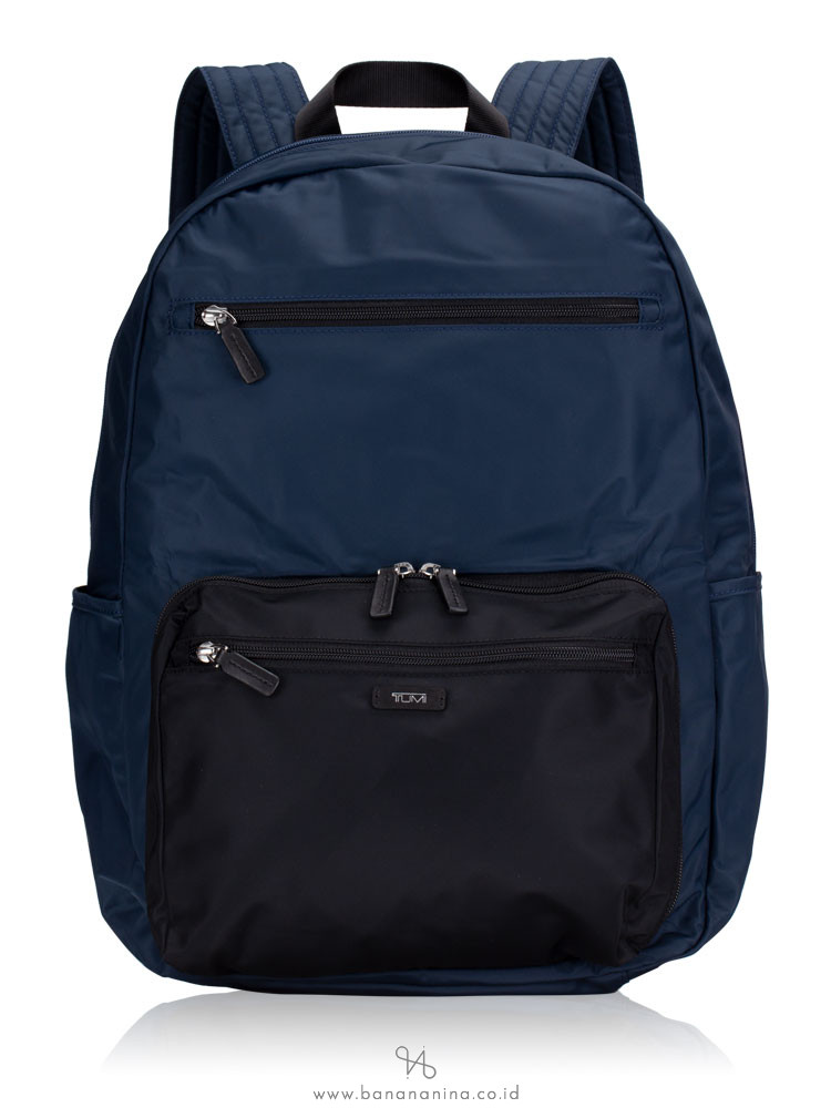 Tumi Nylon Packable Backpack Navy Black