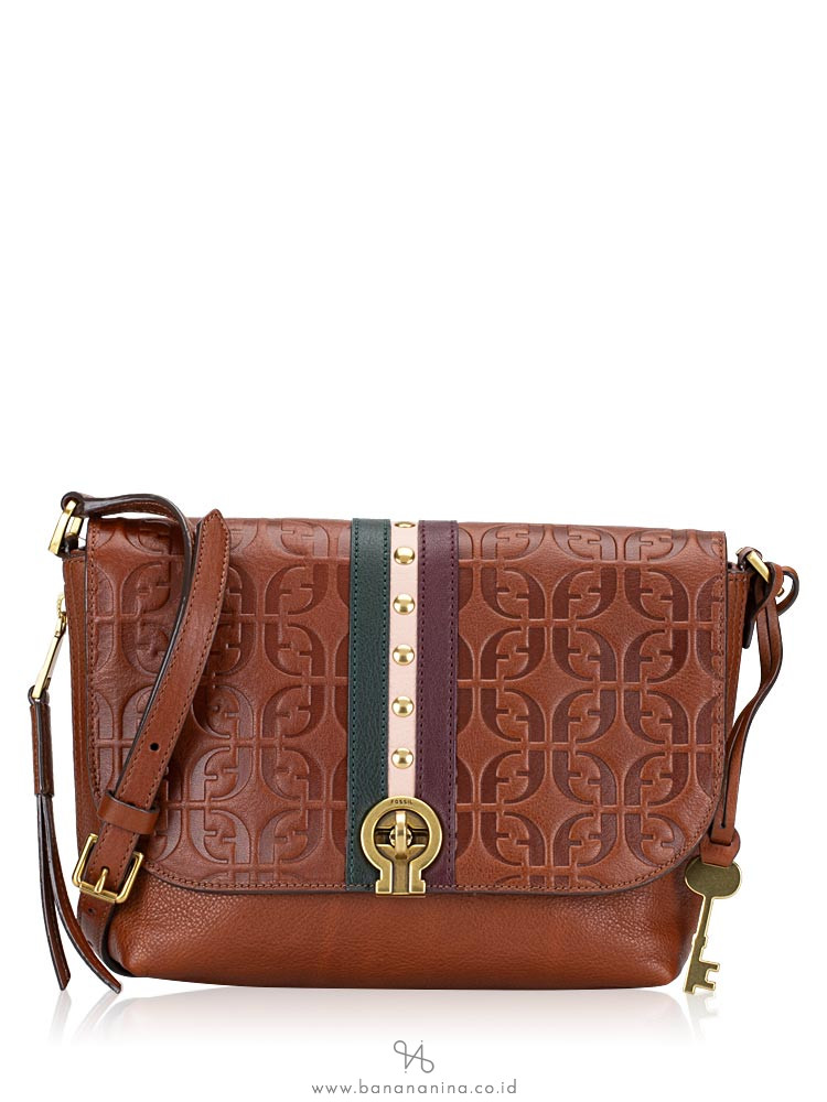 fossil maya leather crossbody