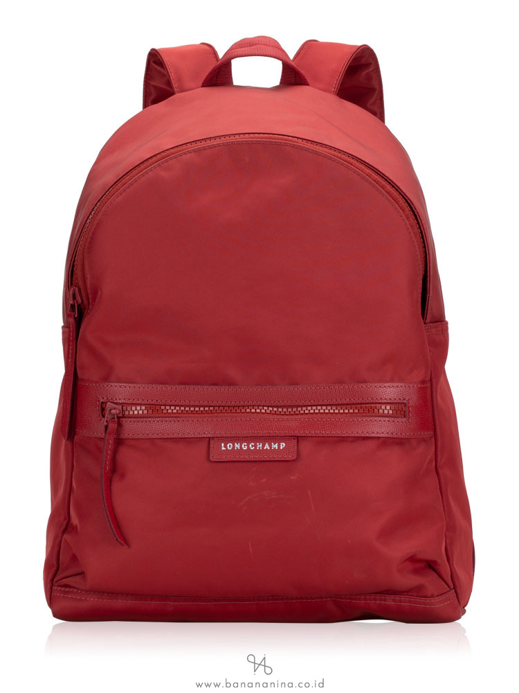 longchamp backpack red