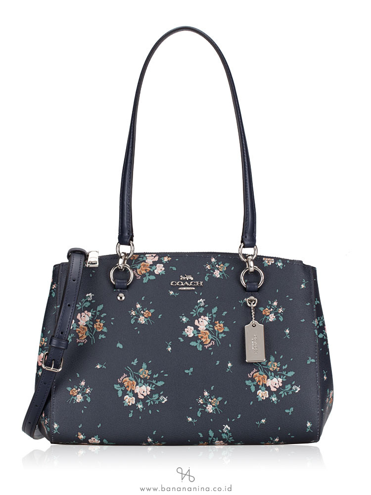 coach 91509 rose bouquet print etta