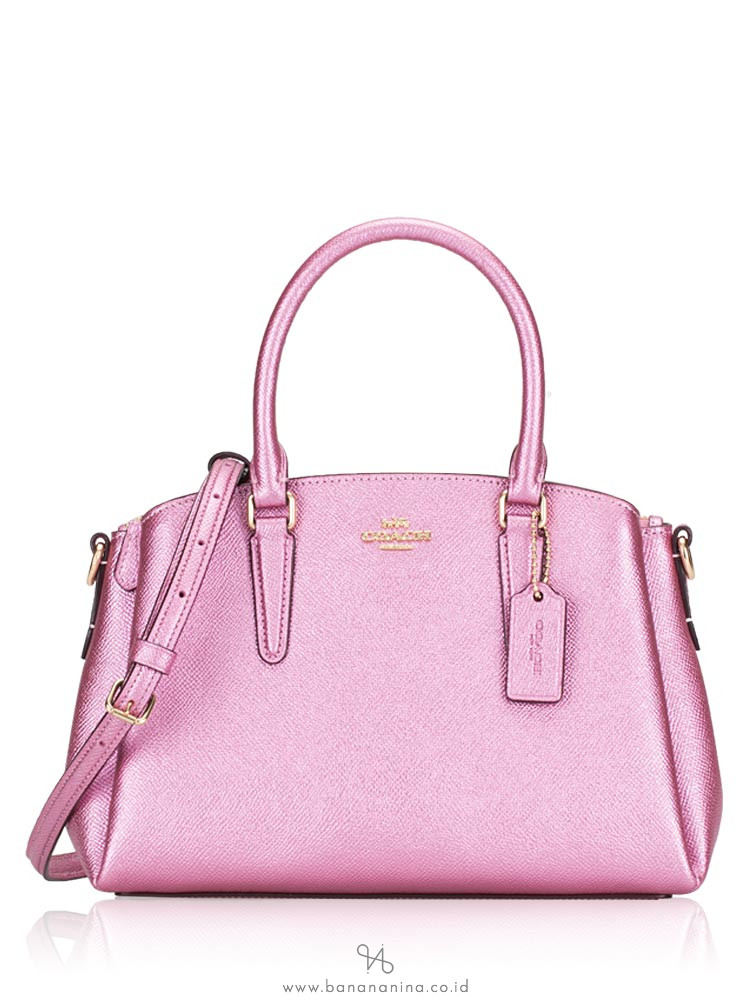 COACH 29665 Leather Mini Sage Metallic Tulip