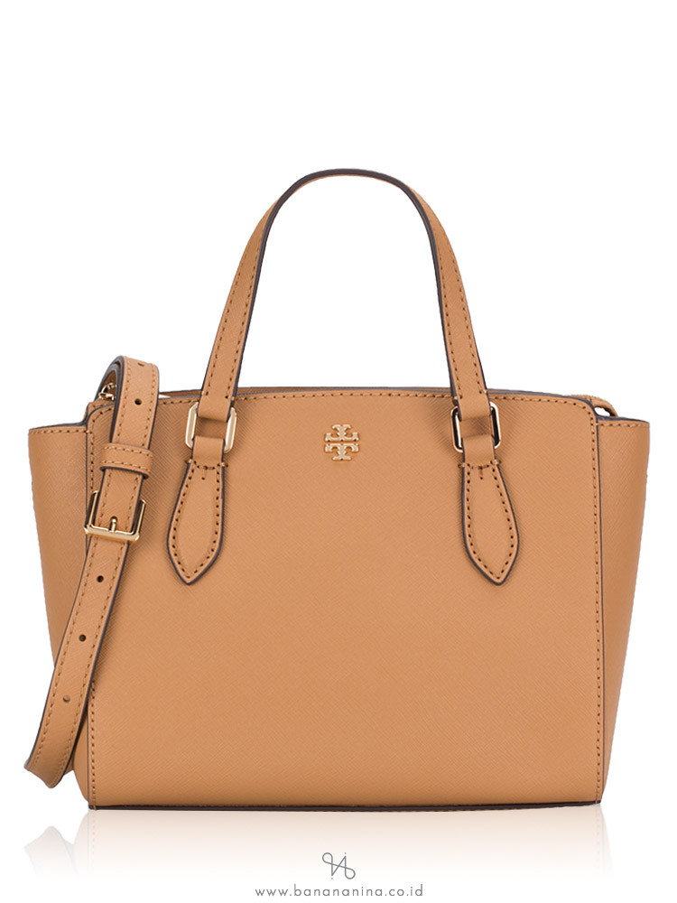 Tory Burch Emerson Mini Top Zip Tote Cardamom