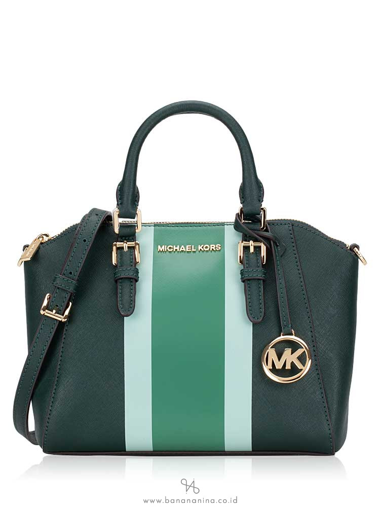 Michael kors ciara racing green clearance