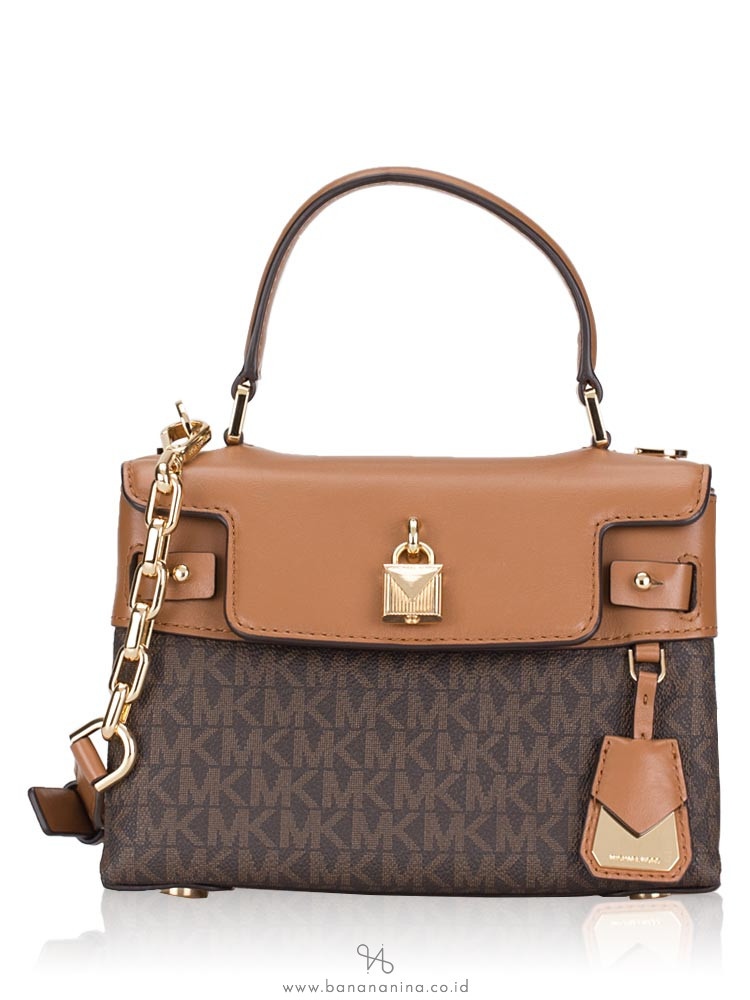 michael kors gramercy signature satchel