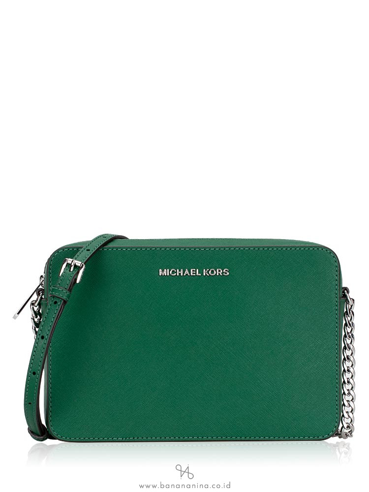 michael kors green crossbody