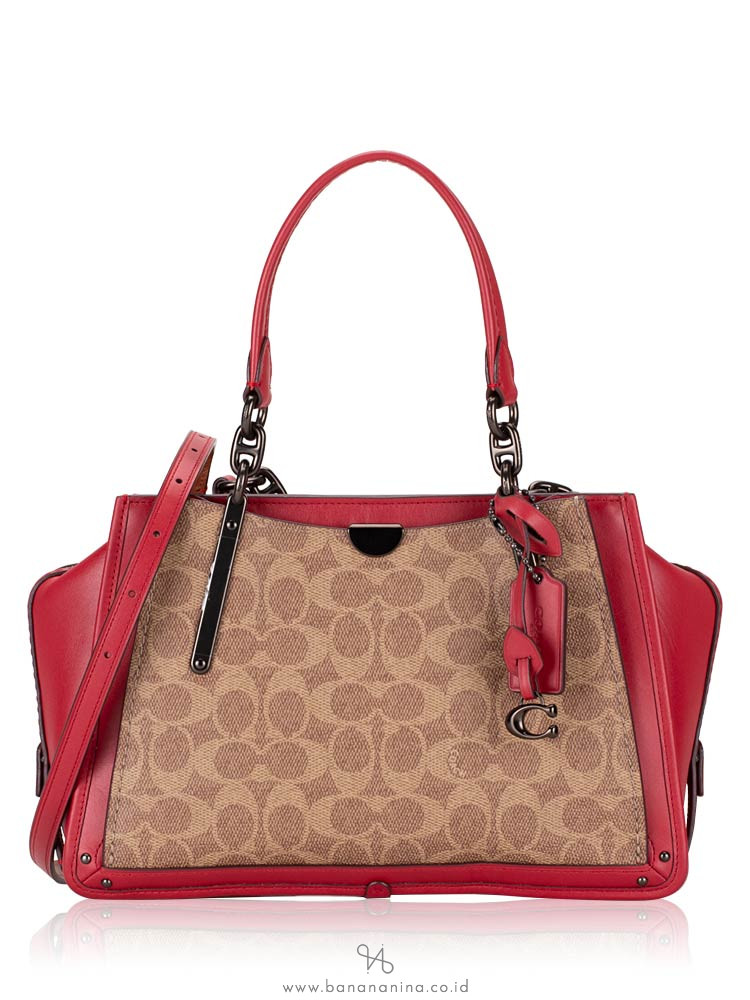 coach grove signature tote