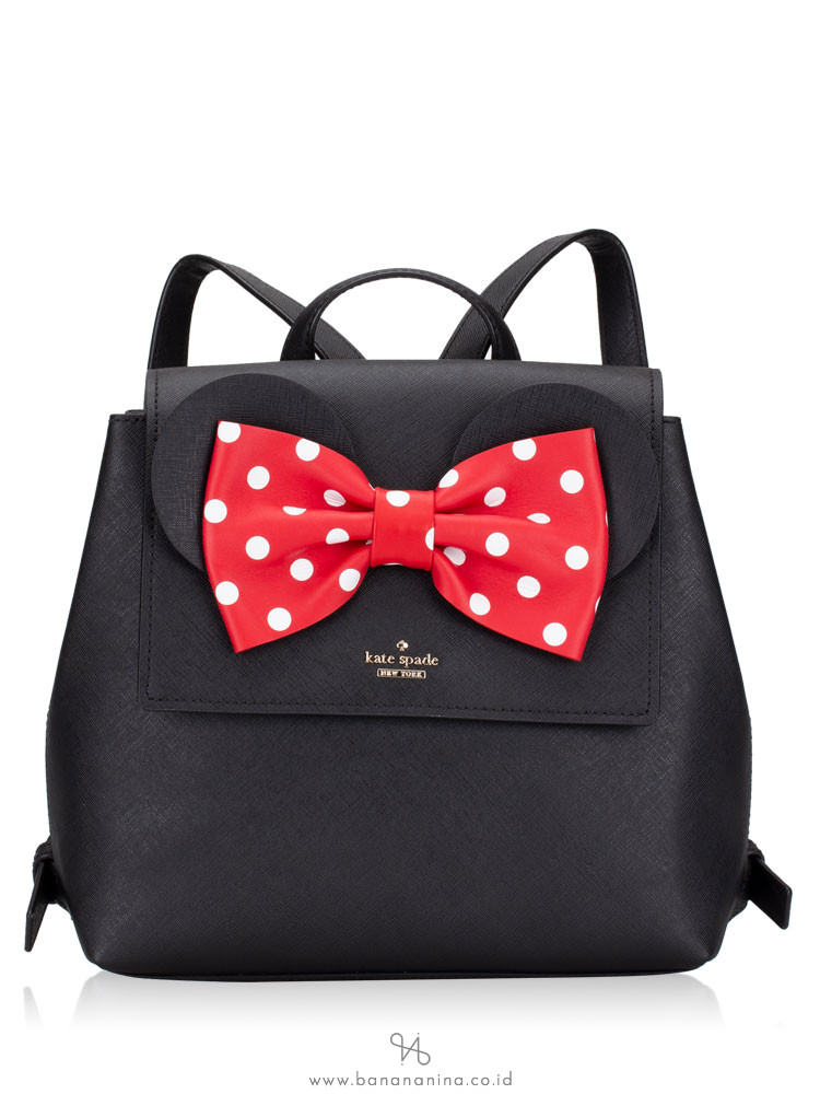 Kate Spade X MInnie Mouse Small Neema Backpack Black