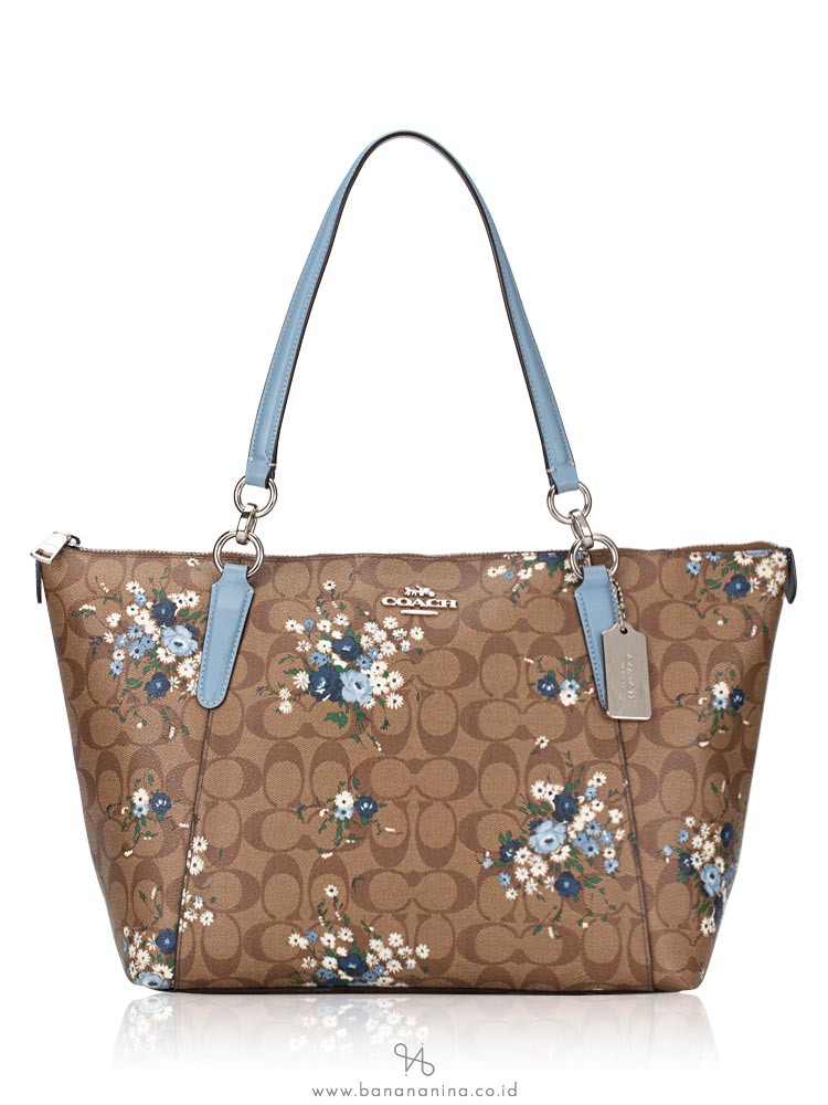 coach ava tote floral
