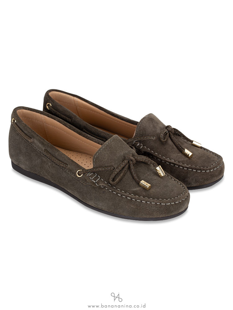 michael kors suede moccasins
