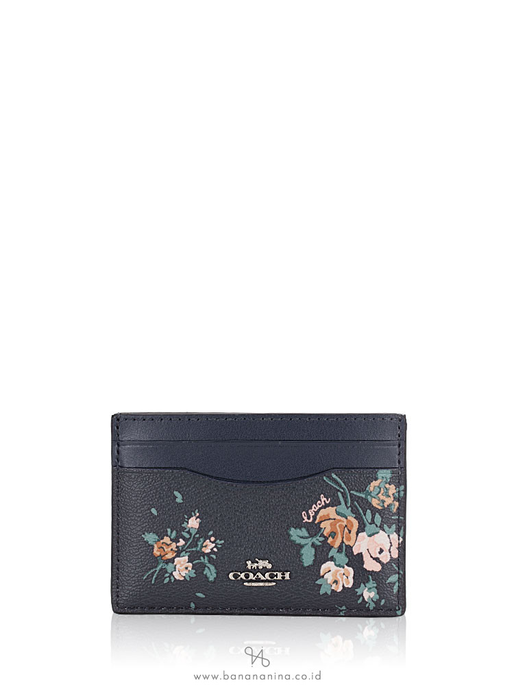 Coach rose bouquet wallet cheap