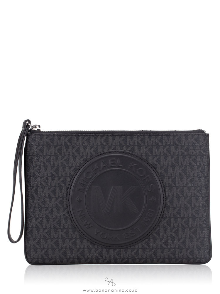 michael kors fulton lg zip clutch