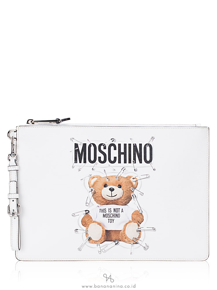 moschino safety pin bear