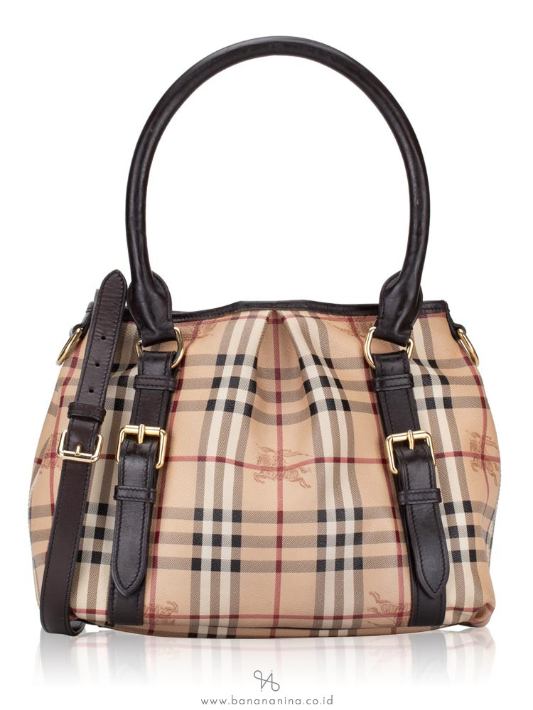 burberry haymarket check tote