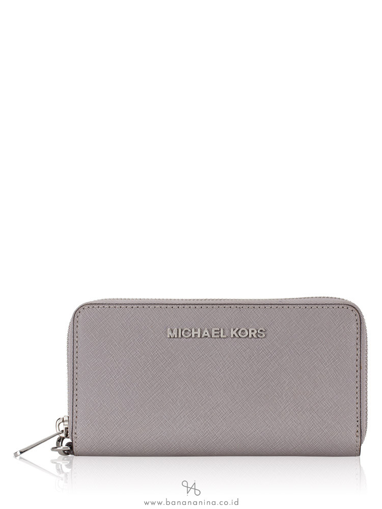 white michael kors wristlet