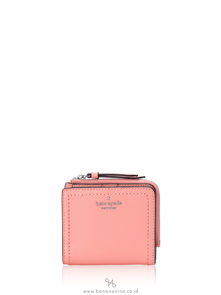 KATE SPADE Patterson Drive Small L-Zip Bifold Wallet Sunset Daze