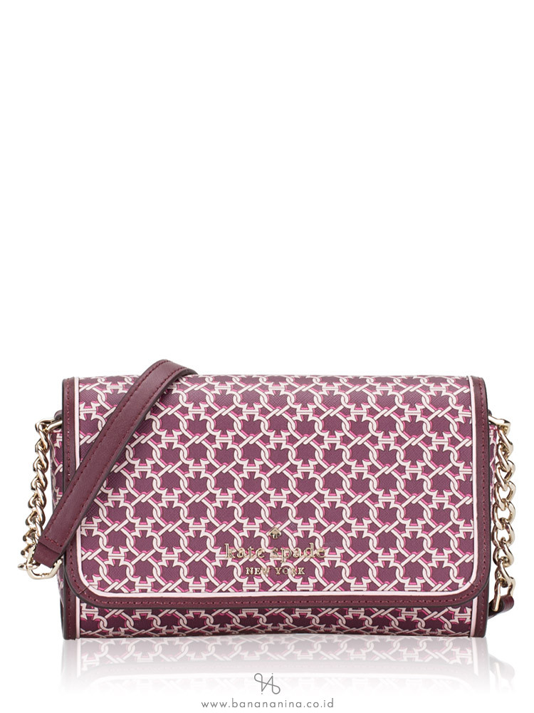 Kate Spade Staci NS Flap Phone Crossbody Garden Pink