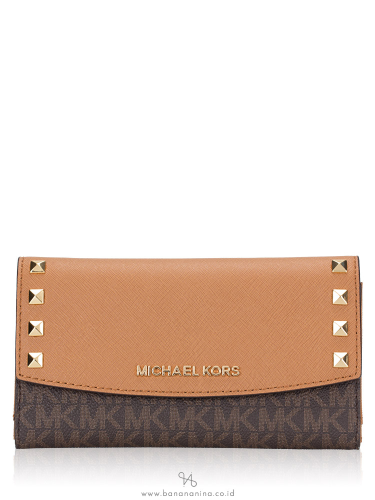 Michael kors karla large trifold wallet clearance