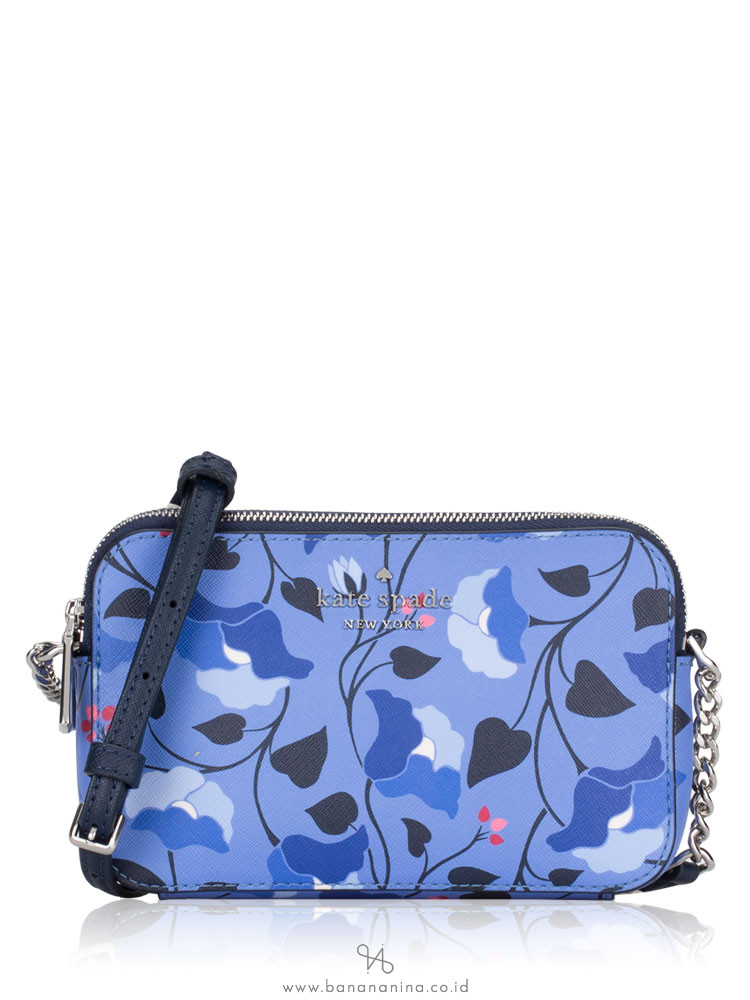 staci nouveau bloom double zip small crossbody