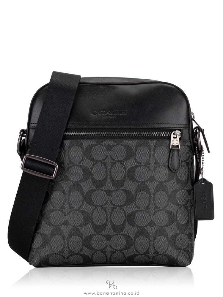 Coach flight cheap bag black