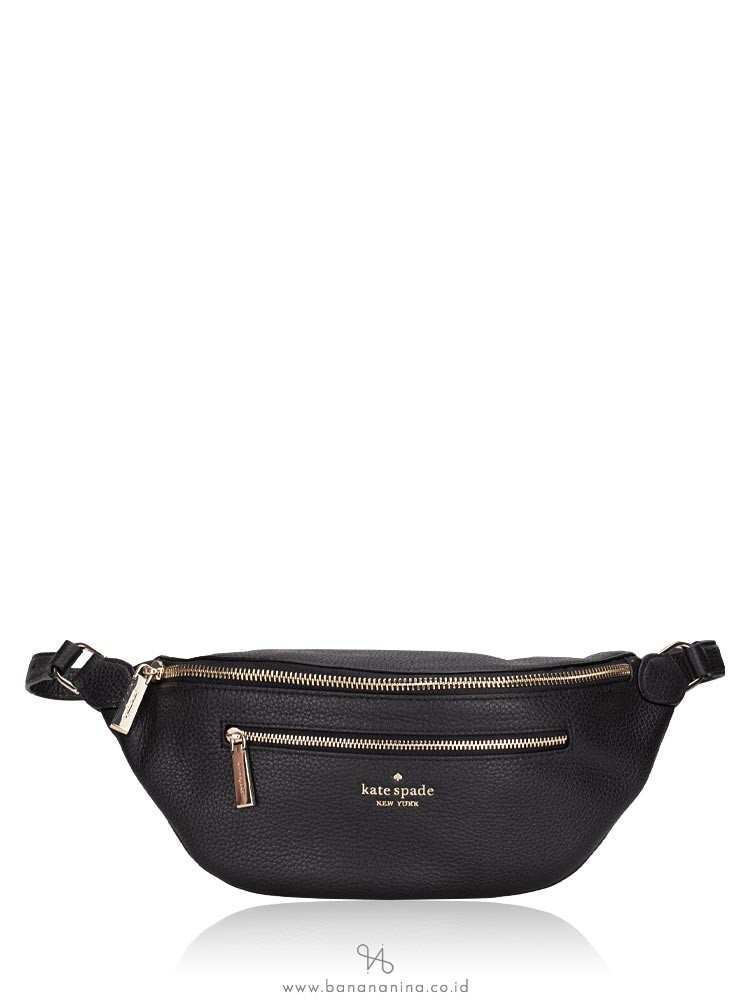 Kate Spade Leila Leather Belt Bag Black