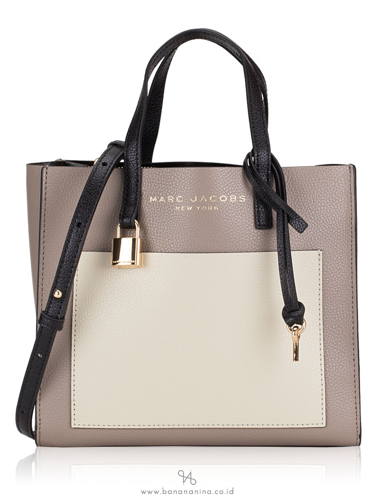 Marc Jacobs M0016132 216 Mini Grind Colorblock Tote Loam Soil Multi