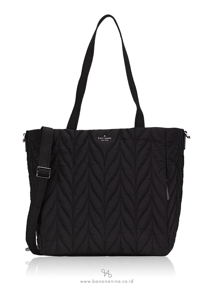Kate Spade Ellie Nylon Quilted Baby Bag Black