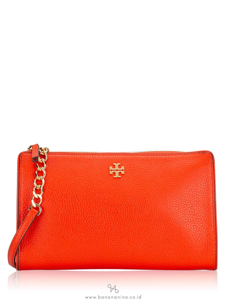 Tory Burch Carter Slim Crossbody Poppy Red