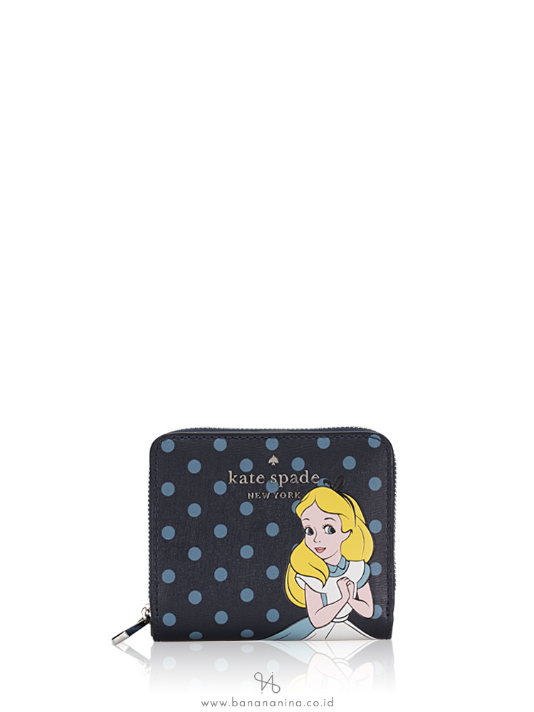 Kate Spade New York X Disney Alice Bifold Wallet Multi