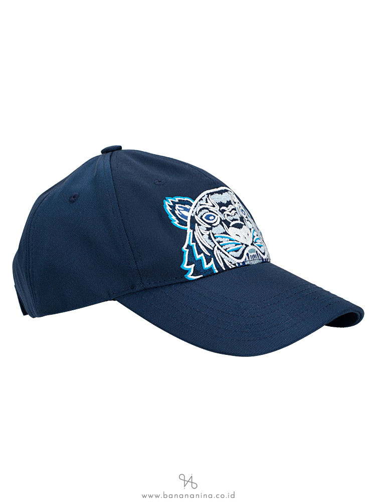 Kenzo Tiger Canvas Cap Dark Teal