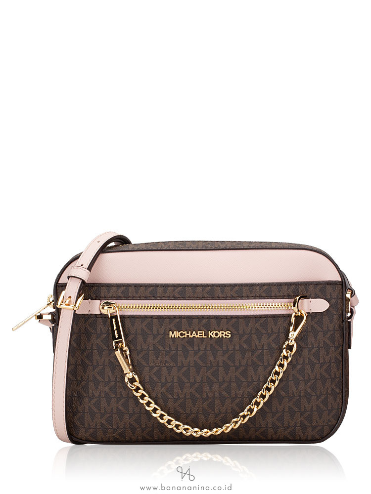 michael kors jet set zip shoulder crossbody