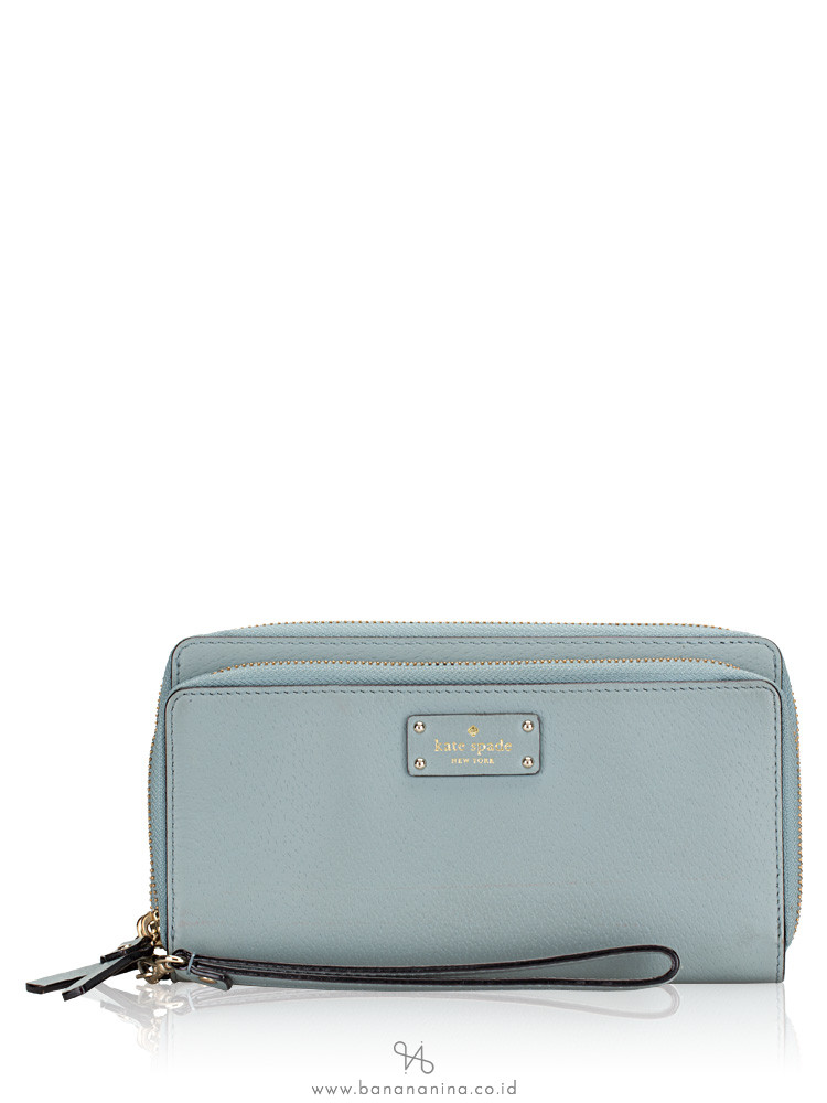 kate spade mint wristlet