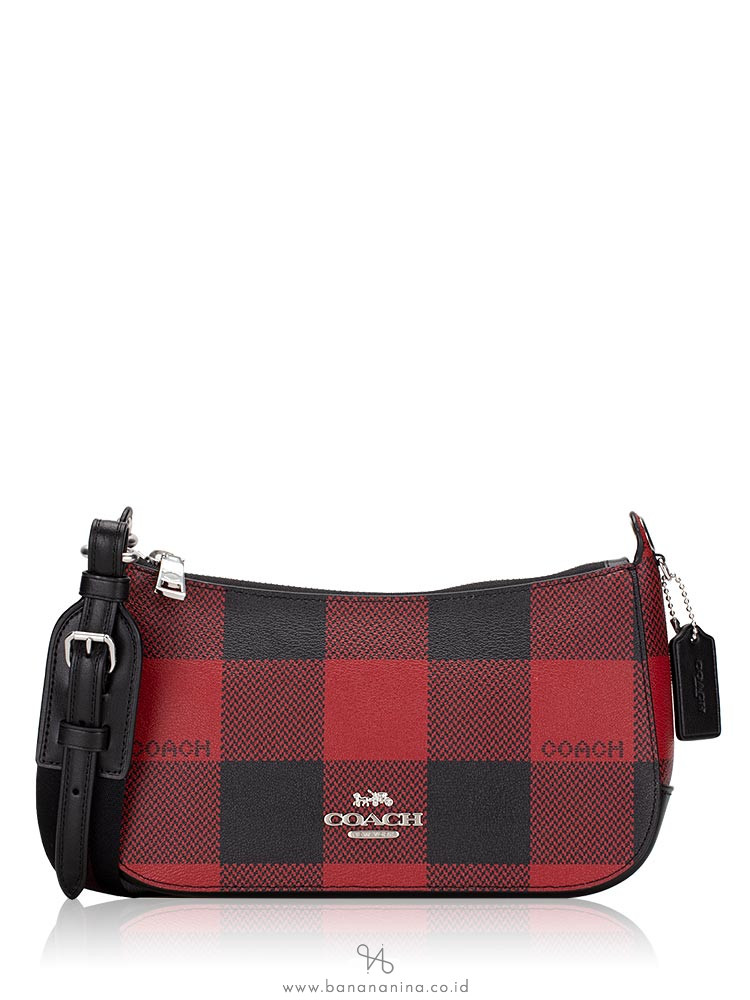 Buffalo plaid coach purse best sale
